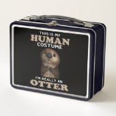 Otter Gift | Mijn menselijke kostuum Ik ben echt e (Voorkant)