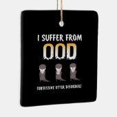 Otter Gift | Obsessieve Otterstoornis Keramisch Ornament (Rechts)