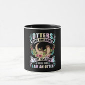 Otter Gift | Otters zijn Geweldige ik ben Geweldig Mok (Midden)