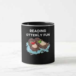 Otter Gift | Zee Otter Book Reading Gift Bookworm Mok