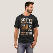 Otter Gifts Soft Otter Warm Otter Happy Otter Funn T-shirt (Voorkant volledig)