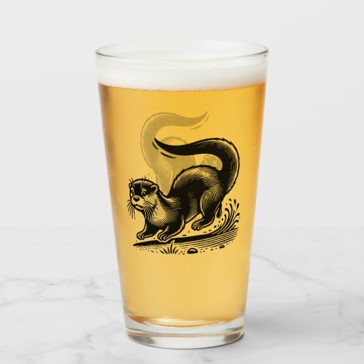 Otter Glas (Voorkant gevuld)