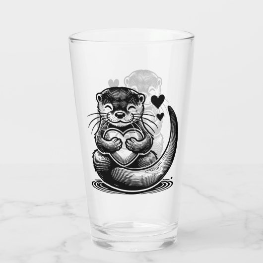 Otter Glas (Achterkant)