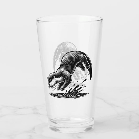 Otter Glas (Achterkant)
