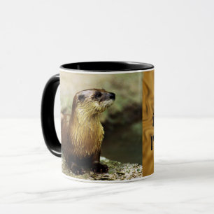 Otter grappig bericht Personaliseer koffie Mok