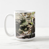 Otter grappige mok koffie (Links)