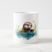 otter grote koffiekop (Voorkant)