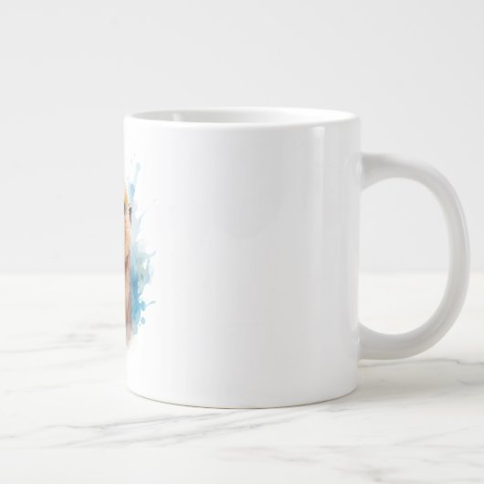 otter grote koffiekop (Rechts)