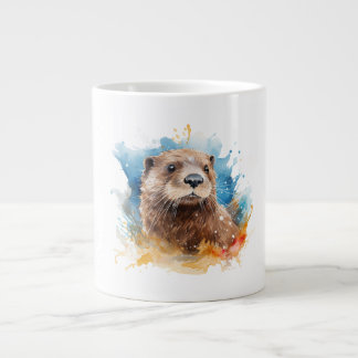 otter grote koffiekop