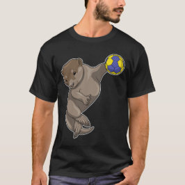 Otter Handball-speler T-shirt