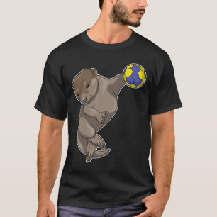 Otter Handball-speler T-shirt
