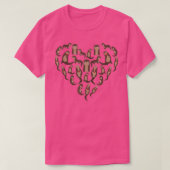 Otter Heart I Cute Otters Hearts Dierenvriend I T-shirt (Design voorkant)