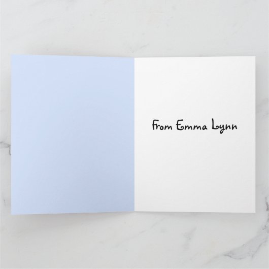 Otter Holding kleurrijke ballonnen Dank u Bedankkaart (Binnen)