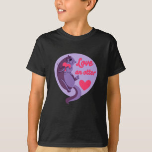 Otter: hou van een otter-liefde een andere t-shirt