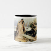 Otter Hounds Tweekleurige Koffiemok (Center)