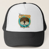 Otter Hug Trucker Pet (Voorkant)