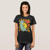 Otter Hugging T-shirt (Voorkant volledig)
