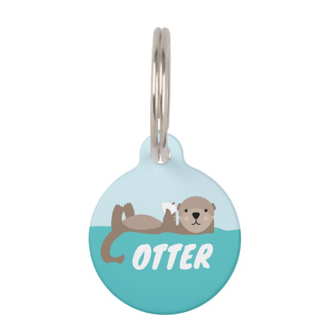 otter huisdierpenning (Voorkant)