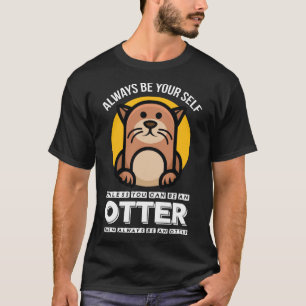 Otter Icon grappig zee otter gezegde T-shirt