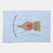 Otter in de liefde met jou Otter Theedoek (Horizontaal)