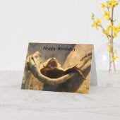 otter in hangmat kaart (Gele Bloem)