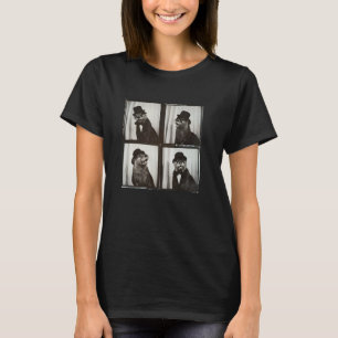 Otter in pak Victoriaans Animal Photobooth Funny O T-shirt