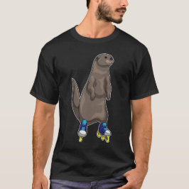 Otter Inline skating Roller schaatsen T-shirt