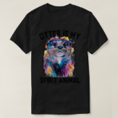 Otter is mijn dierlijk grappige schilderij Otter L T-shirt (Design voorkant)