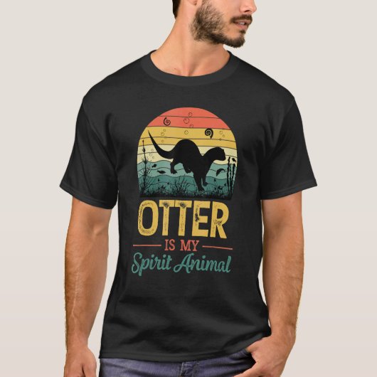 Otter is mijn gedistilleerde dier t-shirt (Voorkant)