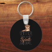 Otter is m'n schatje... sleutelhanger (Voorkant)