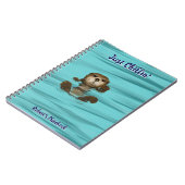 Otter, Just Chillin' Spiral Photo Notitieboek (Linkerzijde)