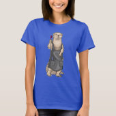 otter kapper kam t-shirt (Voorkant)