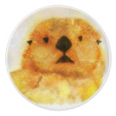 otter keramische knop (Voorkant)