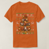 Otter-kerstboomlampjes met een lelijke beker of ee t-shirt (Design voorkant)