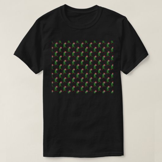 Otter Kerstmis T-shirt (Design voorkant)