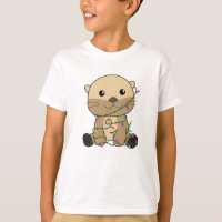 Otter-kerstwinterdieren otter