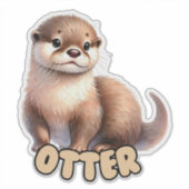 OTTER - KINDERDAGVERBLIJF STICKER (Voorkant)