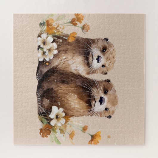 otter legpuzzel (Horizontaal)