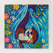 Otter Legpuzzel (Horizontaal)