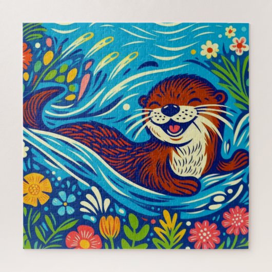 Otter Legpuzzel (Verticaal)