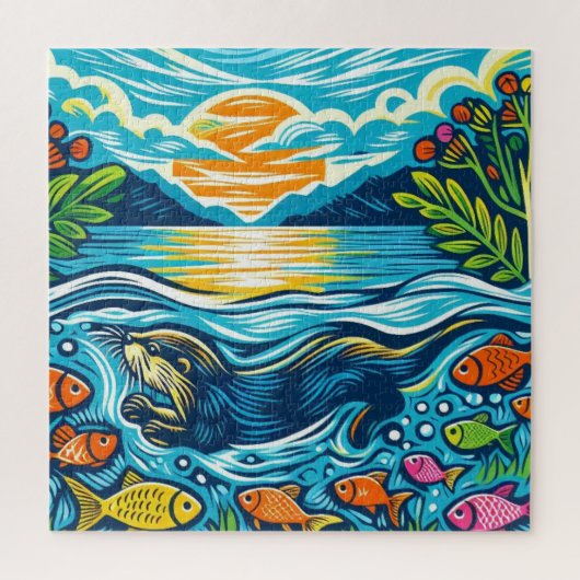 Otter Legpuzzel (Verticaal)