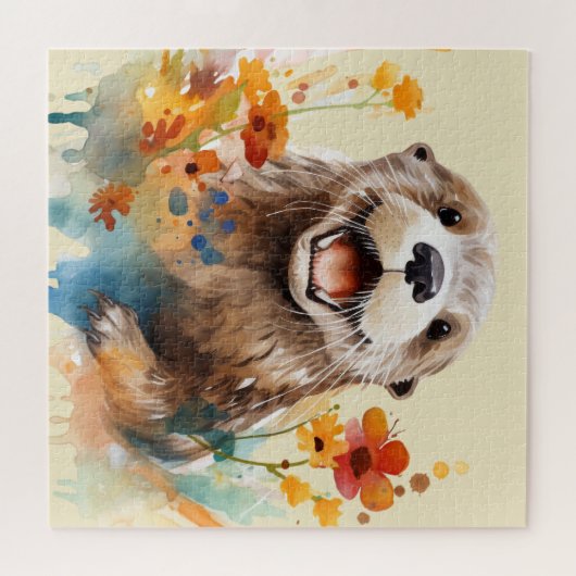 otter legpuzzel (Horizontaal)