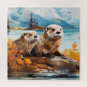 otter legpuzzel (Verticaal)