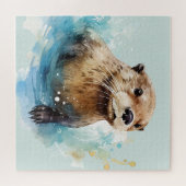 Otter Legpuzzel (Horizontaal)