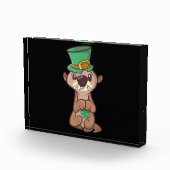 Otter leprechaun st patricks day| Gift for ma Fotoblokken (Rechts)