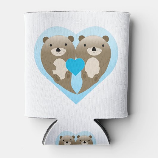 Otter Love Blikjeskoeler (Voorkant)