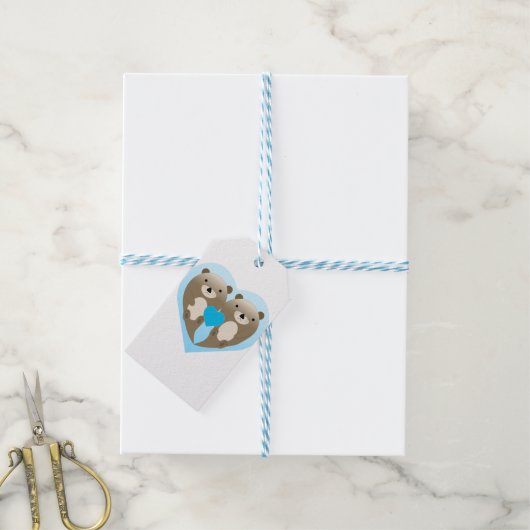 Otter Love Cadeaulabel (Met Touw)