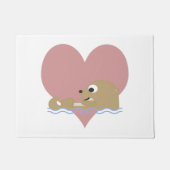 Otter Love Deurmat (Voorkant)