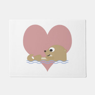 Otter Love Deurmat