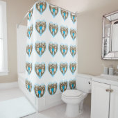 Otter Love Douchegordijn (In situ)